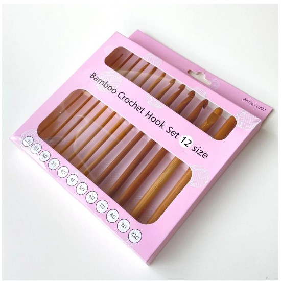 Bambu Saplı Tığ Seti