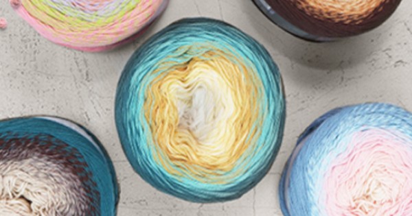 spagetti yarn soft cake