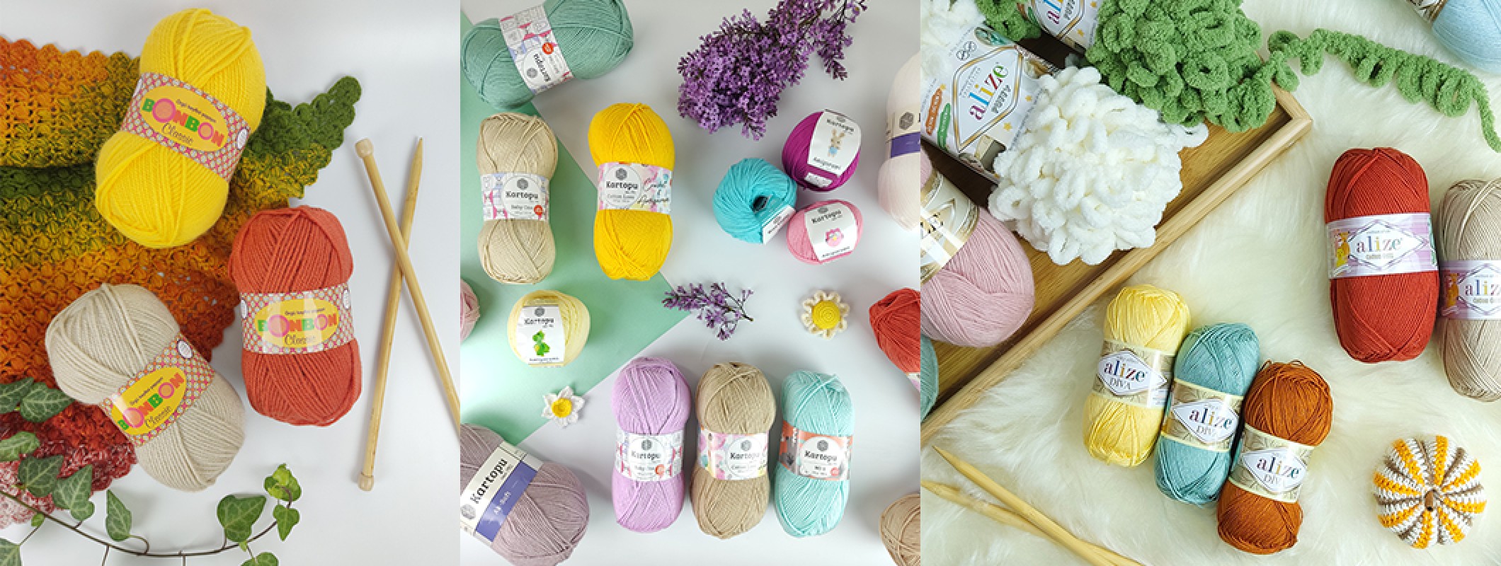 Aradığınız Bütün İplik Çeşitleri ve Markaları Spagetti Yarn'da Sizleri