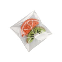 10'lu Şeffaf Yapışkanlı Poşet 8x8cm 10'lu Şeffaf Yapışkanlı Poşet 8x8cm