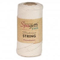 2mm 250g Şeker Beyaz Makrome Tarama İpi