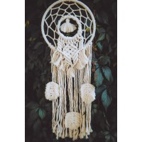 3mm 250g Şeker Beyaz Makrome Tarama İpi