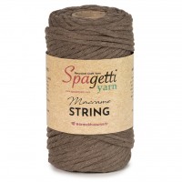 5mm 330g Koyu Bej Makrome Tarama İpi 5mm 330g Koyu Bej Makrome Tarama İpi