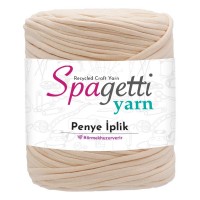 Penye İp Açık Bej El Örgü İpliği Penye İp Açık Bej El Örgü İpliği