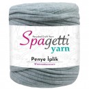 Penye İp Açık Melanj Gri El Örgü İpliği