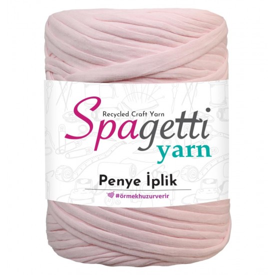 Penye İp Açık Pembe El Örgü İpliği Penye İp Açık Pembe El Örgü İpliği