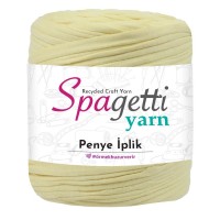 Penye İp Açık Sarı El Örgü İpliği Penye İp Açık Sarı El Örgü İpliği