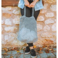 Alışveriş File Çanta Kiti (Füme)