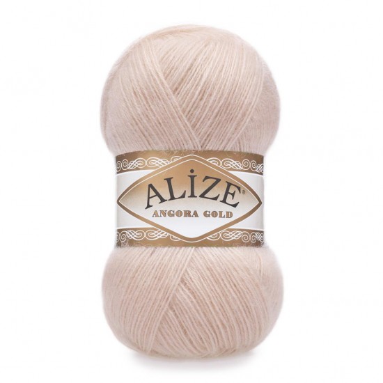 Alize Angora Gold Pudra Pembe El Örgü İpliği