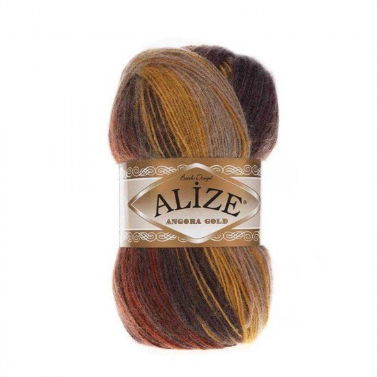 Alize Angora Gold Batik 3379 El Örgü İpliği