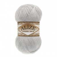 Alize Angora Gold Melanj Açık Gri El Örgü İpliği