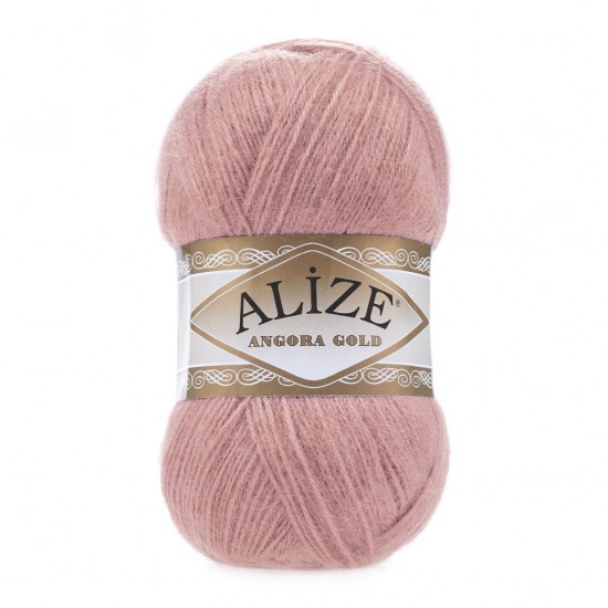 Alize Angora Gold Gül Pembe El Örgü İpliği