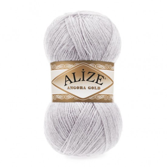 Alize Angora Gold Açık Lila El Örgü İpliği