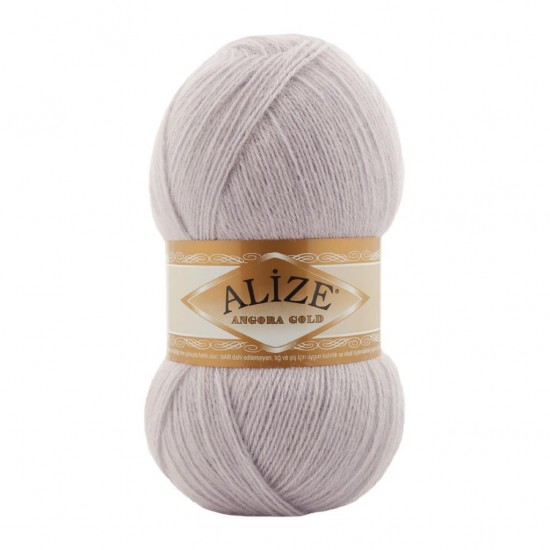 Alize Angora Gold Cam Gri El Örgü İpliği