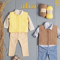 Alize Baby Best 145 Somon El Örgü İpliği