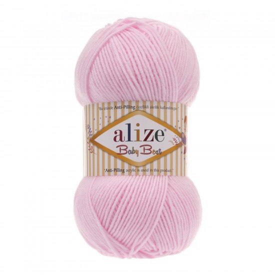 Alize Baby Best 185 Pastel Pembe El Örgü İpliği