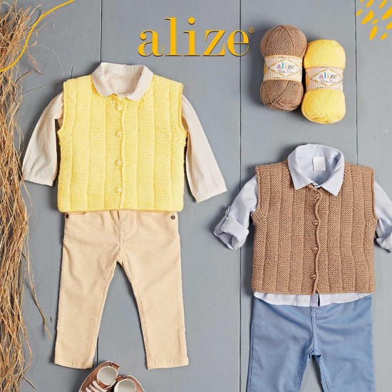 Alize Baby Best 287 Akuamarin El Örgü İpliği