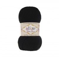 Alize Baby Best 60 Siyah El Örgü İpliği