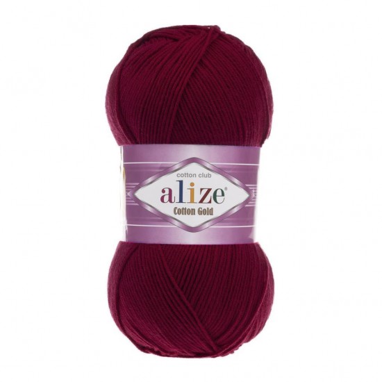 Alize Cotton Gold 057 Mürdüm El Örgü İpliği