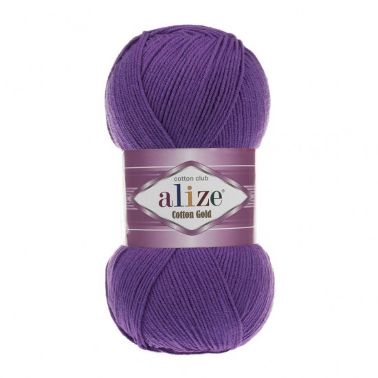 Alize Cotton Gold 044 Mor El Örgü İpliği