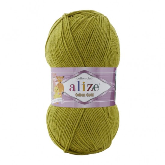 Alize Cotton Gold 193 Açık Yağ Yeşil El Örgü İpliği