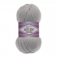 Alize Cotton Gold 021 Melanj Gri El Örgü İpliği