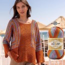 Alize Diva Batik 3245 El Örgü İpliği