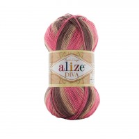 Alize Diva Batik 7829 El Örgü İpliği Alize Diva Batik 7829 El Örgü İpliği