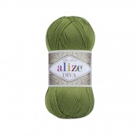 Alize Diva Yağ Yeşil El Örgü İpliği Alize Diva Yağ Yeşil El Örgü İpliği