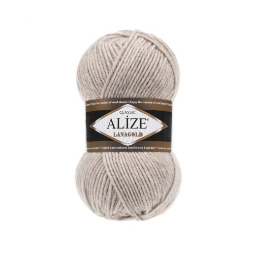 Alize Lanagold Açık Bej El Örgü İpliği
