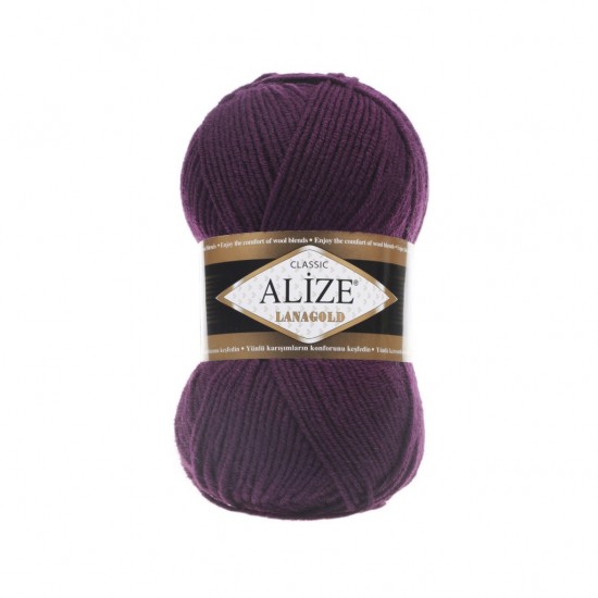 Alize Lanagold Mor El Örgü İpliği