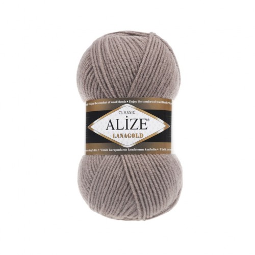 Alize Lanagold Açık Kahve El Örgü İpliği