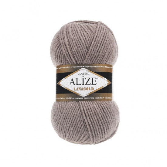 Alize Lanagold Açık Kahve El Örgü İpliği