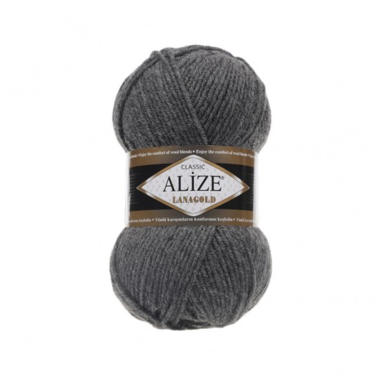 Alize Lanagold Antrasit El Örgü İpliği