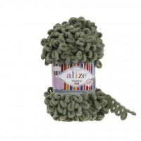 Alize Puffy Fine Haki El Örgü İpliği Alize Puffy Fine Haki El Örgü İpliği
