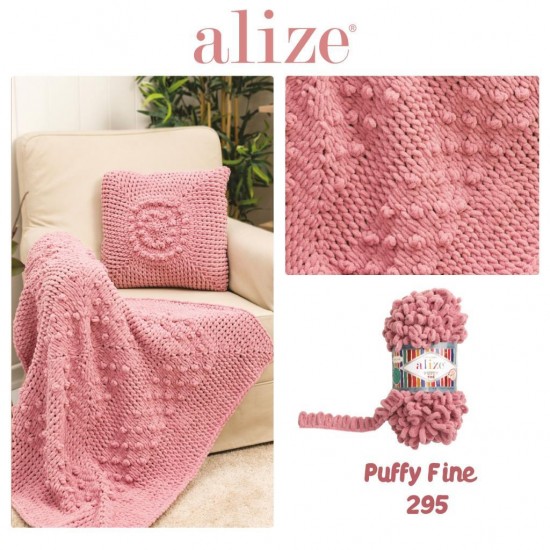 Alize Puffy Fine Vizon El Örgü İpliği