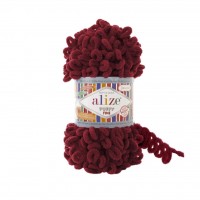 Alize Puffy Fine Bordo El Örgü İpliği Alize Puffy Fine Bordo El Örgü İpliği