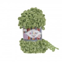 Alize Puffy Fine Yağ Yeşil El Örgü İpliği Alize Puffy Fine Yağ Yeşil El Örgü İpliği