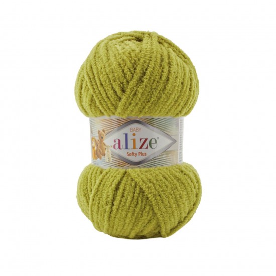 Alize Softy Plus 11 Yeşil El Örgü İpliği
