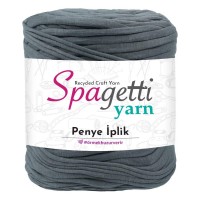 Penye İp Antrasit Gri El Örgü İpliği Penye İp Antrasit Gri El Örgü İpliği