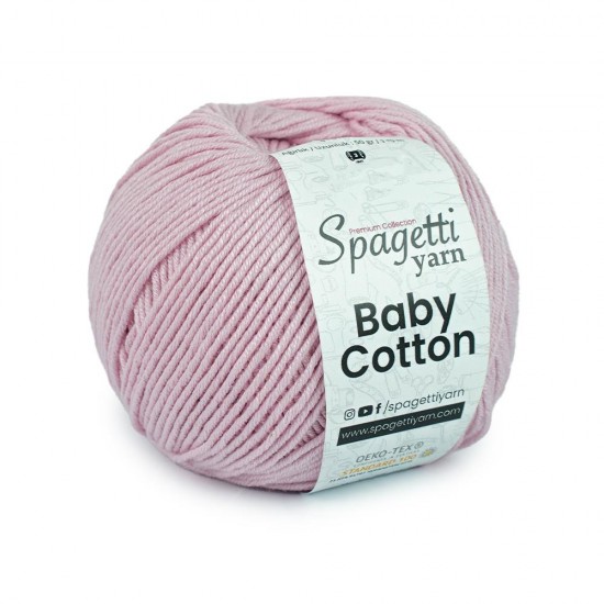 Baby Cotton Açık Pembe El Örgü İpliği