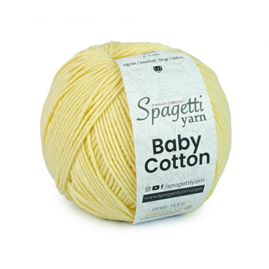 Baby Cotton Vanilya El Örgü İpliği