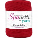 Penye İp Bayrak Kırmızı El Örgü İpliği