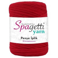 Penye İp Bayrak Kırmızı El Örgü İpliği