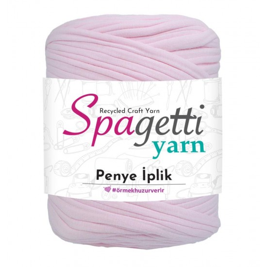 Penye İp Bebe Pembe El Örgü İpliği