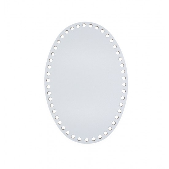 Beyaz Ahşap Oval Sepet Tabanı 25*18cm Beyaz Ahşap Oval Sepet Tabanı 25*18cm