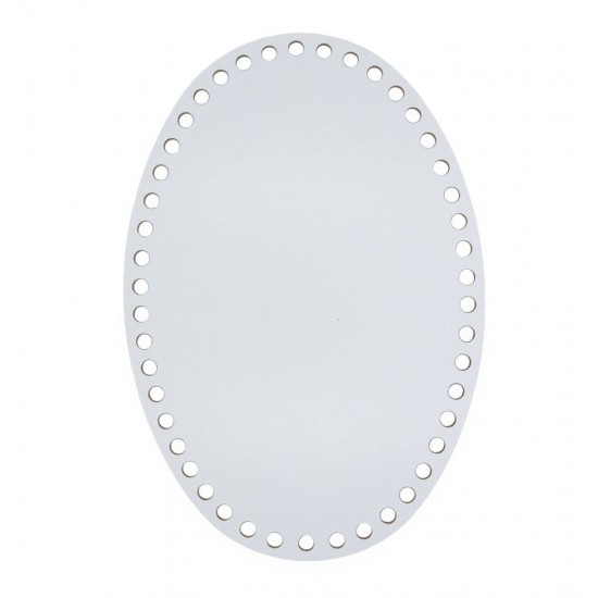 Beyaz Ahşap Oval Sepet Tabanı 30*20cm Beyaz Ahşap Oval Sepet Tabanı 30*20cm