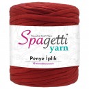 Penye İp Canlı Kırmızı El Örgü İpliği