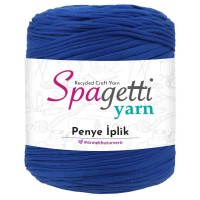 Penye İp Canlı Saks Mavi El Örgü İpliği Penye İp Canlı Saks Mavi El Örgü İpliği