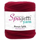 Penye İp Dokulu Kırmızı El Örgü İpliği